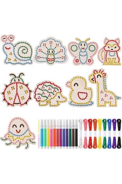 GENERAL Castaway Sewing Kit Unisex Wooden, Thread, and Plastic Assorted Color...