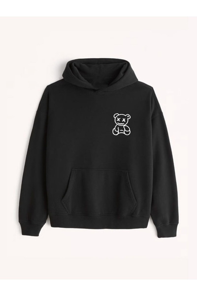 Let's Wear Bear Printed Premium 3Rd Edition for Children İplik Compact Oversize Sweatshirt