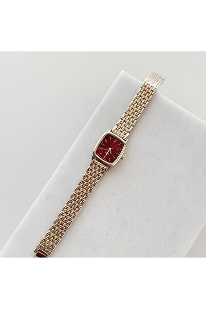 Vesce Atelier Gles Gold Saat Bordo