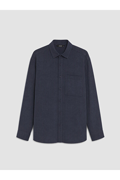 LC Waikiki Xside Navy Blue Regular Fit Men's Shirt