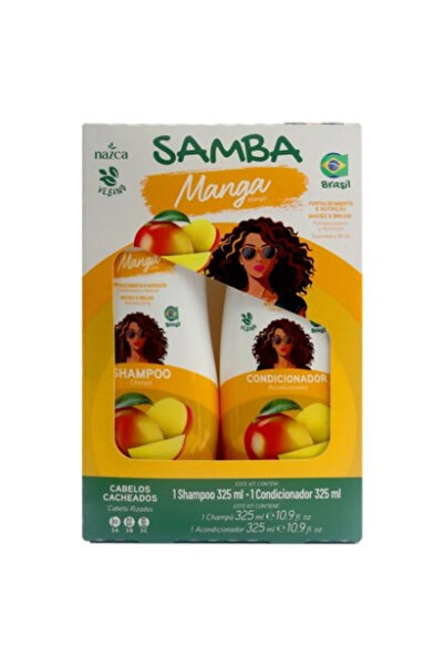 Samba Mango Shampoo + Conditioner Set for Curly Hair 750g