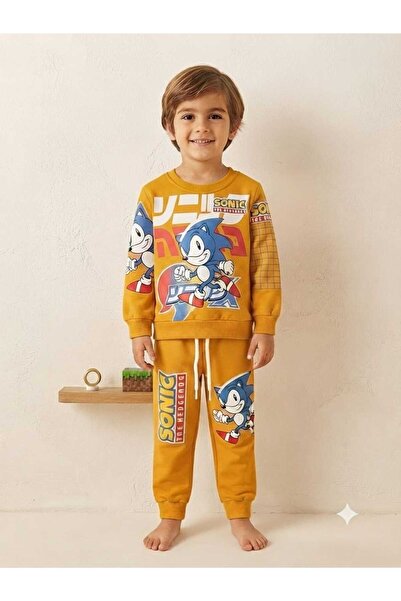krm kerem bebe Cotton Top and Bottom Children's Seasonal Set, Suitable for Ki...