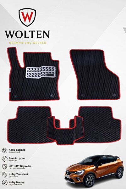 w wolten german engineered RENAULT CAPTUR 2 (2020-2024) AKILLI HÜCRELİ EVA OT...