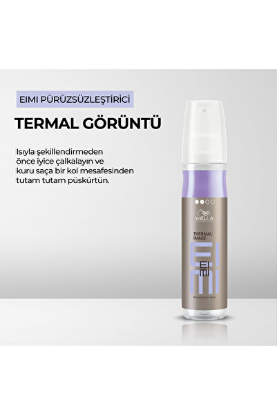 Isıya maruz kalan saçları koruyan çift fazlı profesyonel spreyi 150 ml