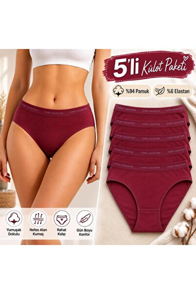Tutku 5'li Perla Bikini Külot