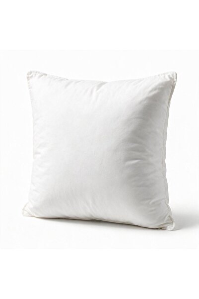 Binna Soft Kırlent İçi 43x43 cm 300 gr Silikon Elyaf Dolgulu Beyaz