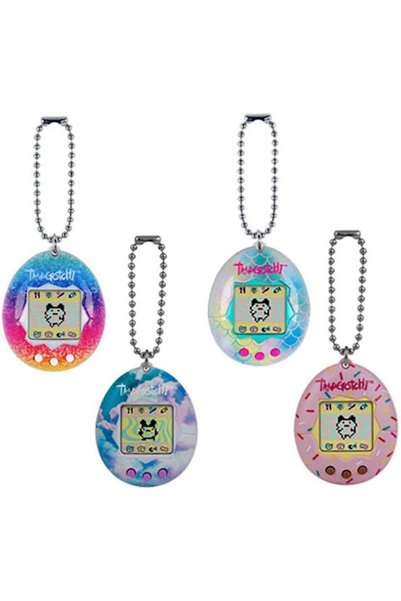 BANDAI Tamagotchi Orijinal Sanal Bebek Vitray Deseni