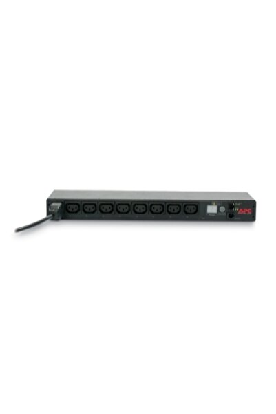 Apc PDU APC, 1U pt. rack 19 inch, 8 prize IEC, intrare IEC, max 16 A, cablu 2...