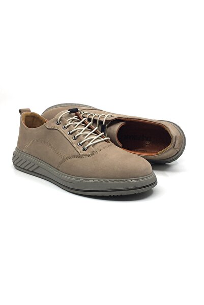 Taşpınar Ayakkabı 100% Genuine Leather Orthopedic Men's Winter Comfortable Da...