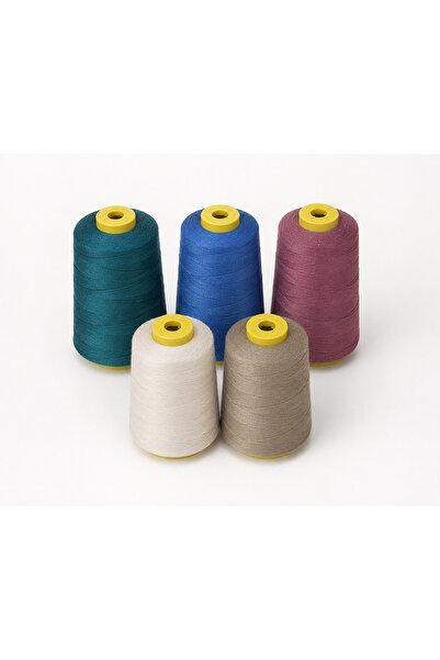 Generic Brand 5' Li 120No Polyester Sewing Thread 5000 Mt