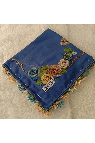 REYHAN Handmade Needlework Writing, Scarf, Yemeni, Mevlit Cover, Head Cover, ...