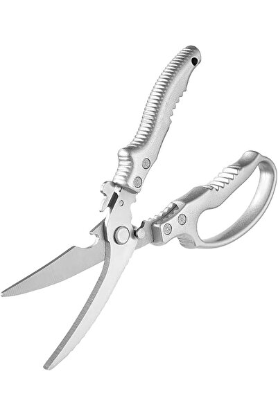 GENERAL Tzowoc Kitchen Scissors, Stainless Steel Poultry and Meat Scissors, N...