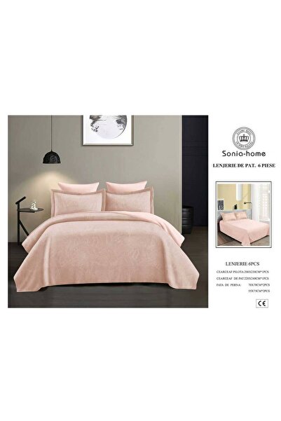 sonia home damasc Lenjerie de pat Sonia Home – 6 piese, model elegant