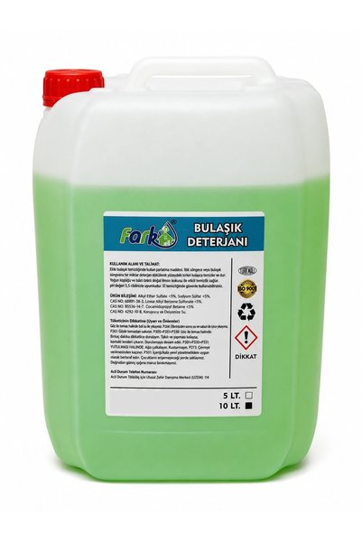 Genel Markalar Ultra Yoğun Formül Bidon Bulaşık Deterjanı 10 Litre