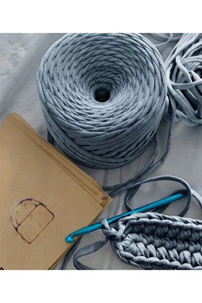 UMRA collection Penye ip 300-400gr-Renk-Gümüş gri