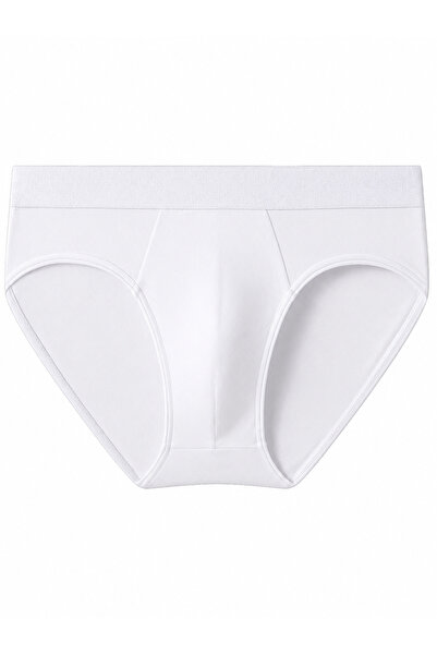 çorapmanya Erkek Bambu Slip Çok Renkli İnce Bel Lastikli Siyah - Beyaz