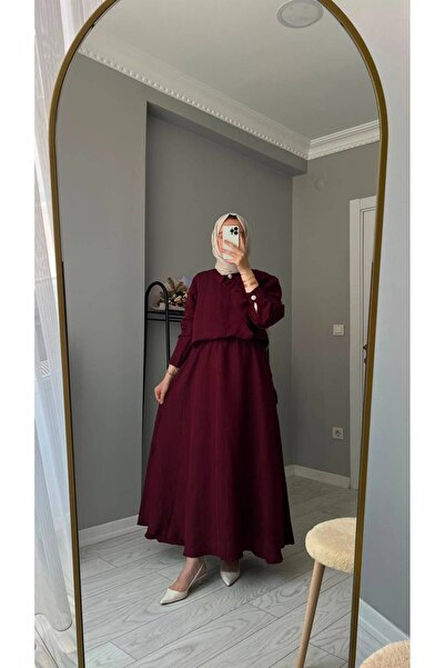 Generic Brand Front Ruffle Detailed Skirt Set