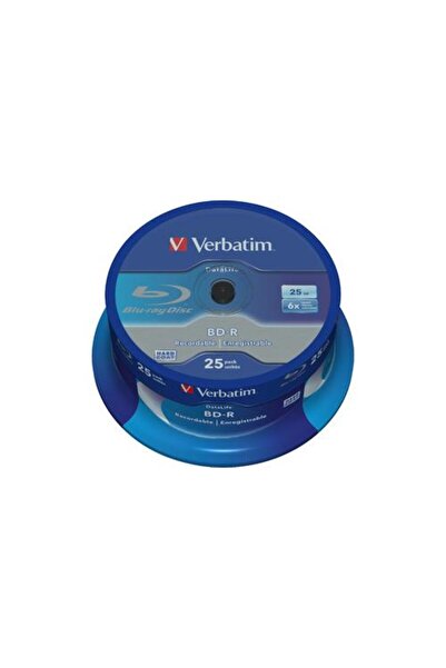 Verbatim BD-R 25GB, VITEZA 6X, SET 25 BUC, "43837"