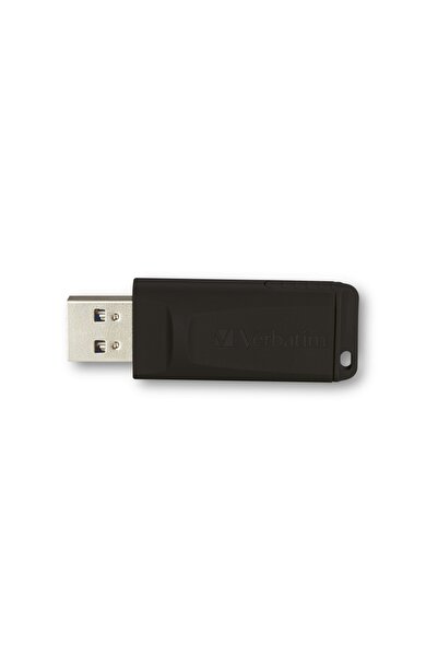 Verbatim USB SLIDER MEMORY, USB 2.0, 128GB BLK, "49328" (green stamp 0.03 lei)