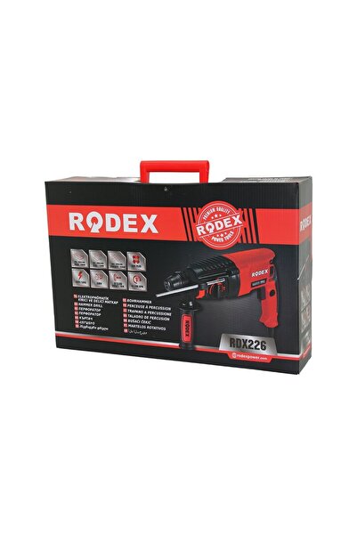 TuğraÇelik Rodex RDX-226 Elektropnömatik Kırıcı ve Delici Matkap 0-1100 RPM 8...