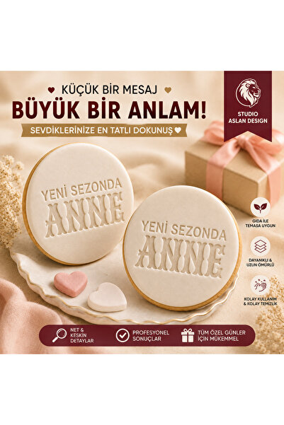StudioAslanDesign Yeni Sezonda Anne Şeker Hamuru Kalıbı | Hamilelik Müjdesi K...