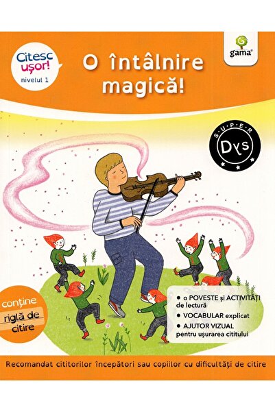Gama O intalnire magica! Citesc usor! Nivelul 1 - Evelyne Barge, Marco Overzee