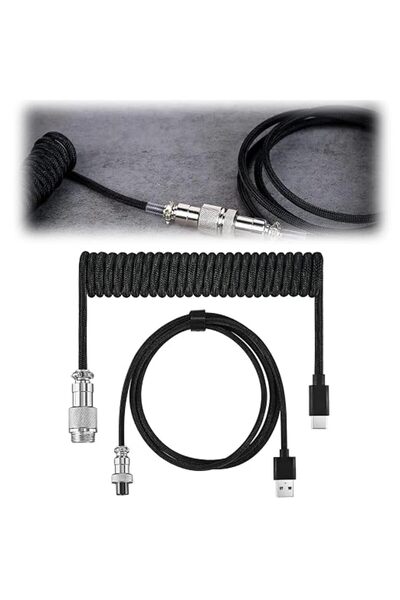 GENERAL Meezney 3m USB Type-C Cable Compatible with Usb-C Mechanical Gaming K...