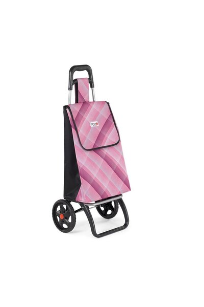 TuğraÇelik Perilla DM-405-B-58036 Lüks Tekerlekli Metal Pazar Arabası- 4'li P...