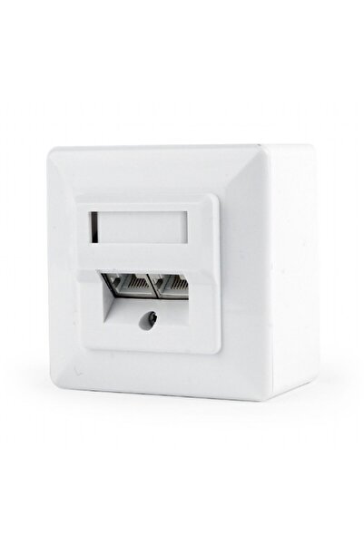 Gembird RJ-45 SOCKET applicable with 2 outputs for STP, Cat6, Keystone (LSA) ...
