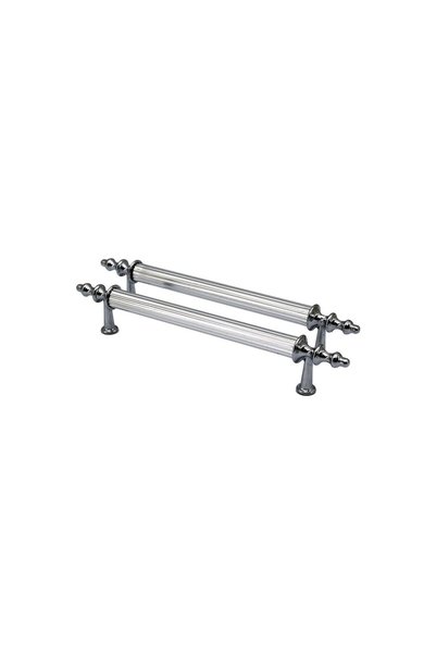 Generic Brand İbico 917 Pipe Handle - Medium 13 cm Chrome Body Chrome Foot - ...