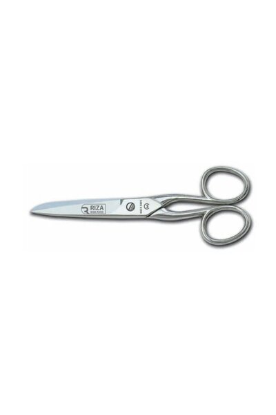 TuğraÇelik Rıza A4431-5 İplik ve Saya Makası No: 5 inç / 12,70 cm - Nikel Kap...