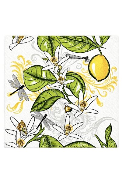 homvira 🌸   Patterned Napkin Set of 20 |   Decorative Paper Napkin |   Flora...
