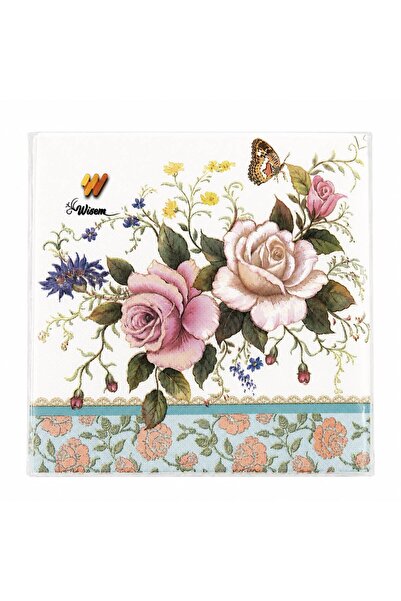 homvira 🌸   Patterned Napkin Set of 20 |   Decorative Paper Napkin |   Flora...