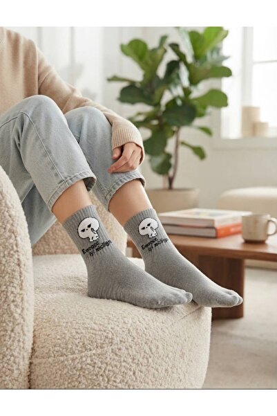 desieralove yazılı desenli unisex çoap
