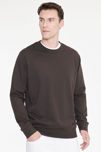 AC&Co / Altınyıldız Classics Men's Brown Cotton Standard Fit Regular Cut 2 Th...