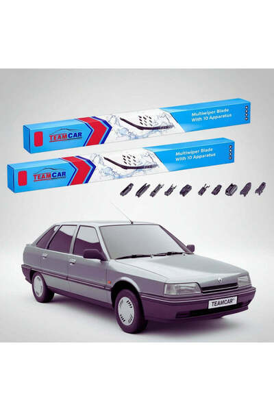 TEAMCAR Lame ștergătoare Renault 21 Hatchback 1986-1994 |   Set frontal plat ...