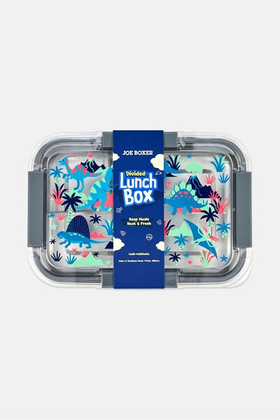 Joe Boxer Devided Lunch Box, Grey