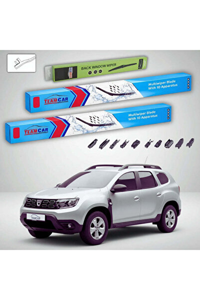 TEAMCAR Ștergătoare Dacia Duster II SUV 2018-prezent |   Set Față și Spate Pl...