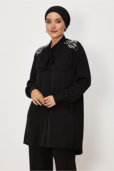 Alvina Neck-Tie Tunic 46783