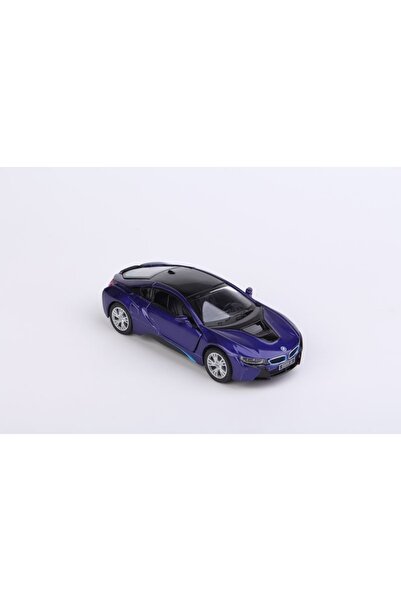 Kinsmart Bmw I8 - Çek Bırak 5inch. Lisanslı Model Araba, Oyuncak Araba 1:36