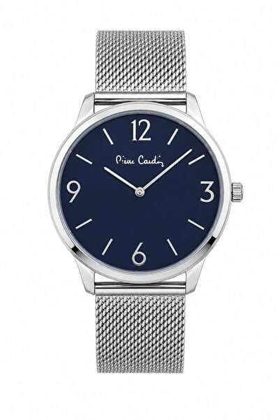 Pierre Cardin Classic Men's Watch with Strap and Dark Blue Dial