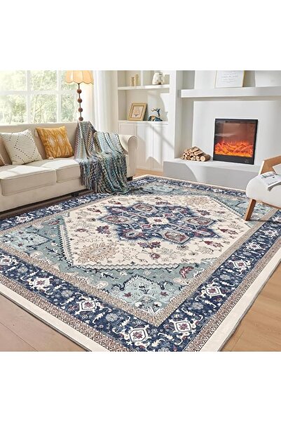 GENERAL Roprinti Rectangular Carpet, Crystal Velvet, A-120*160Cm, Large Carpe...