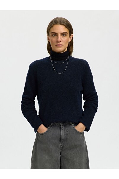 SELECTED Strickpullover Wollmix