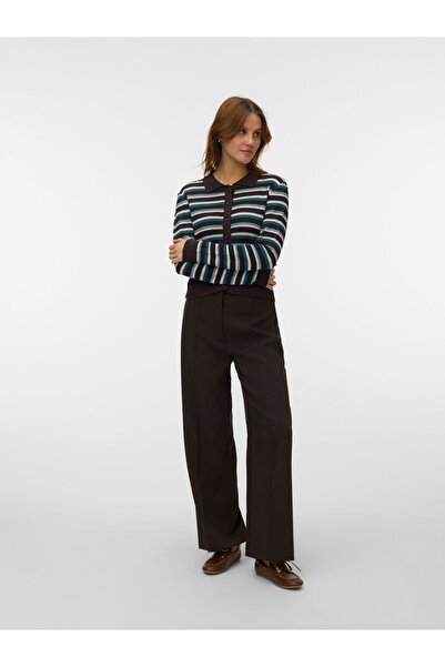 Vero Moda Cardigan tricotat cu guler polo AWDULCE