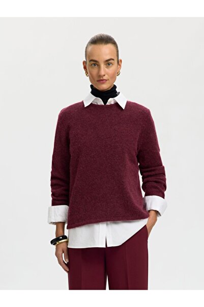 SELECTED Strickpullover Wollmix