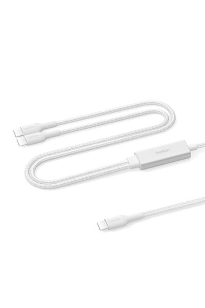 GENERAL Belkin Boostcharge Pro Charging Cable, (2-in-1), Usb-C to Usb-C 140W,...