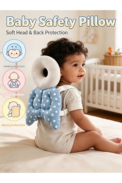 Generic Baby Head Protection Backpack, Cute Anti-Falling Head Protector Infan...