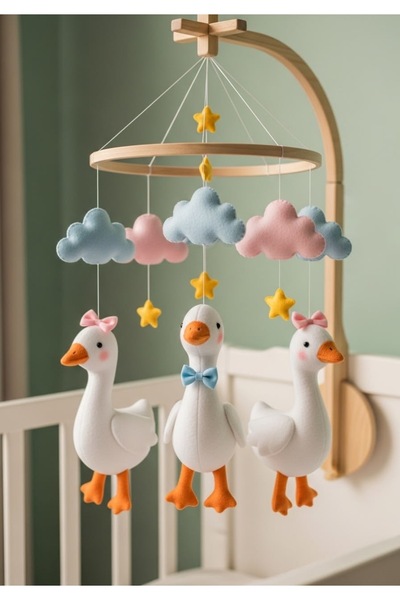 EFSBABY Bebek Beşik Dönencesi Bebek Odası Aksesuarı