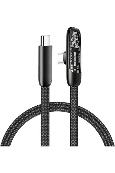 ELEPHANTBOAT ®   كابل شحن سريع PD 100W من نوع C بطول 6.6 قدم، كابل شحن بموصل ...