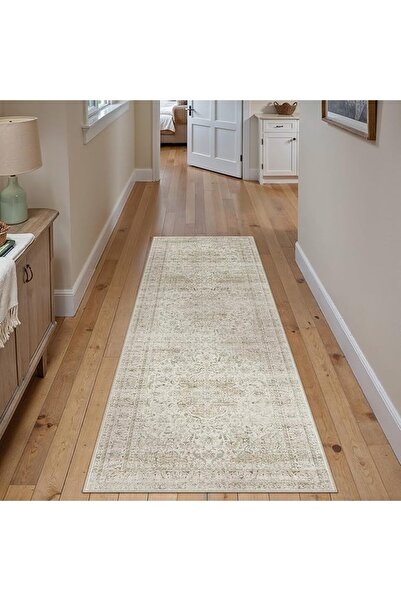 GENERAL Pure Cozy Classic Washable Non-Slip Long Carpet Runner for Bedroom an...